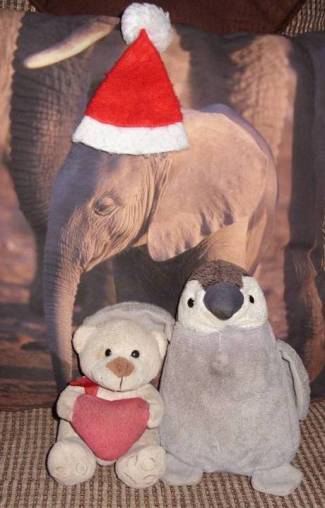 Sustainche, Lisa and Elephantche Christmas 2012